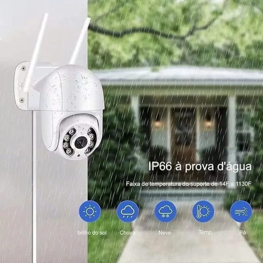 Câmera de monitoramento Full HD